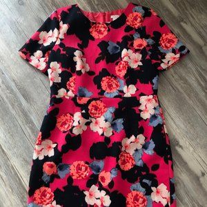 J. Crew Short-Sleeved Sheath Dress Size 12